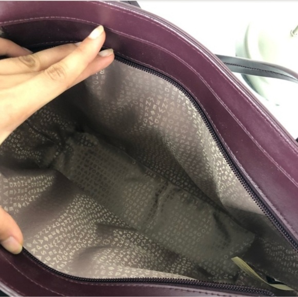 KATE ♠️ SPADE KARLA Setom Drive Purse (deep plum) - Picture 3 of 5